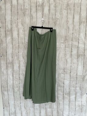 torrid Olive Drawstring Maxi Skirt